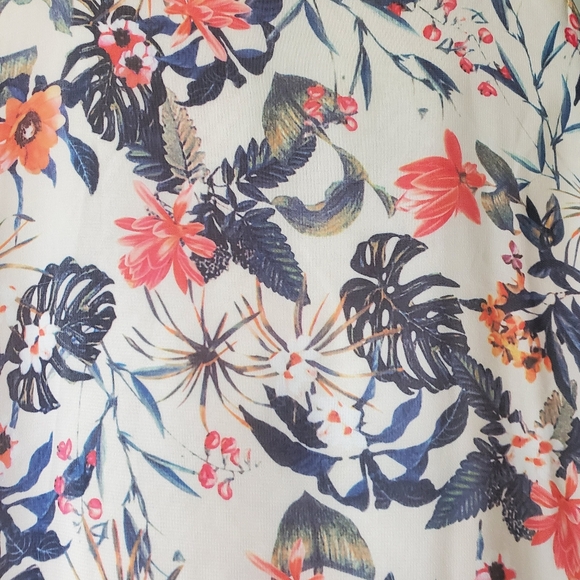 Sans Souci Floral Tank Women's Sz S - Picture 2 of 4